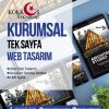 Kurumsal Tek Sayfa Web Tasarım
