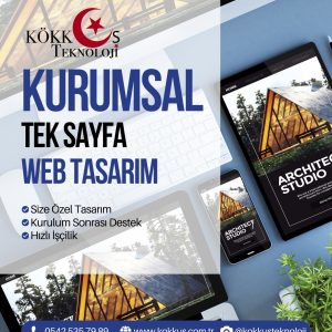 Kurumsal Tek Sayfa Web Tasarım